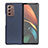 Samsung Galaxy Z Fold2 5G用ハイブリットバンパーケース 高級感 手触り良いレザー柄 兼プラスチック BH1 サムスン 
