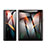 Samsung Galaxy Z Fold2 5G用高光沢 液晶保護フィルム 背面保護フィルム同梱 F05 サムスン クリア