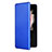 Samsung Galaxy Z Fold3 5G用手帳型 レザーケース スタンド カバー L11Z サムスン ネイビー