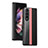 Samsung Galaxy Z Fold3 5G用ハードケース プラスチック 質感もマット カバー L09 サムスン ピンク