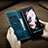 Samsung Galaxy Z Fold3 5G用手帳型 レザーケース スタンド カバー CS3 サムスン 