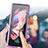 Samsung Galaxy Z Fold3 5G用ハードカバー クリスタル クリア透明 H04 サムスン 