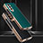 Samsung Galaxy Z Fold3 5G用ハイブリットバンパーケース 高級感 手触り良いレザー柄 兼プラスチック C02 サムスン 