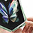 Samsung Galaxy Z Fold3 5G用ハードケース プラスチック 質感もマット カバー R09 サムスン 