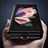 Samsung Galaxy Z Fold3 5G用ハードケース プラスチック 質感もマット カバー L04 サムスン 