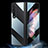 Samsung Galaxy Z Fold3 5G用高光沢 液晶保護フィルム 背面保護フィルム同梱 S01 サムスン クリア