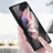 Samsung Galaxy Z Fold3 5G用強化ガラス フル液晶保護フィルム F05 サムスン ブラック
