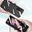Samsung Galaxy Z Fold4 5G用ケース 高級感 手触り良い アルミメタル 製の金属製 360度 フルカバーバンパー 鏡面 カバー P05 サムスン 