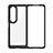 Samsung Galaxy Z Fold4 5G用ハイブリットバンパーケース クリア透明 プラスチック カバー J02S サムスン 