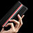Samsung Galaxy Z Fold4 5G用ハイブリットバンパーケース 高級感 手触り良いレザー柄 兼プラスチック S09 サムスン 