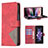 Samsung Galaxy Z Fold4 5G用手帳型 レザーケース スタンド カバー B07F サムスン 