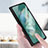 Samsung Galaxy Z Fold4 5G用強化ガラス フル液晶保護フィルム アンチグレア ブルーライト F03 サムスン ブラック
