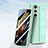 Samsung Galaxy Z Fold5 5G用ハードケース プラスチック 質感もマット 前面と背面 360度 フルカバー SD3 サムスン ライトグリーン