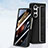 Samsung Galaxy Z Fold5 5G用ハードケース プラスチック 質感もマット 前面と背面 360度 フルカバー SD3 サムスン ブラウン