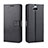 Sony Xperia 10用手帳型 レザーケース スタンド カバー BY5 ソニー ブラック