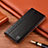 Sony Xperia 10用手帳型 レザーケース スタンド カバー H10P ソニー ブラック