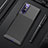 Sony Xperia 5用シリコンケース ソフトタッチラバー ツイル カバー ソニー ブラック