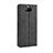 Sony Xperia 8 Lite用手帳型 レザーケース スタンド カバー L01 ソニー ブラック