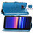 Sony Xperia 8 Lite用手帳型 レザーケース スタンド パターン カバー ソニー 