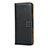 Sony Xperia L4用手帳型 レザーケース スタンド ソニー ブラック