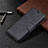 Sony Xperia L4用手帳型 レザーケース スタンド カバー L03 ソニー ブラック