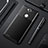 Sony Xperia XA2 Plus用シリコンケース ソフトタッチラバー ツイル カバー ソニー ブラック
