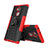 Sony Xperia XA2 Plus用ハイブリットバンパーケース スタンド プラスチック 兼シリコーン カバー ソニー レッド
