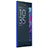 Sony Xperia XZ用ハードケース カバー プラスチック アンド指輪 ソニー ネイビー