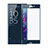 Sony Xperia XZ用強化ガラス フル液晶保護フィルム F02 ソニー ネイビー