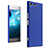 Sony Xperia XZ Premium用ハードケース プラスチック カバー ソニー ネイビー