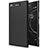 Sony Xperia XZ1用ハードケース プラスチック 質感もマット ソニー ブラック