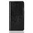 Sony Xperia XZ2 Compact用手帳型 レザーケース スタンド カバー L01 ソニー ブラック