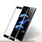Sony Xperia XZ2 Compact用強化ガラス フル液晶保護フィルム F03 ソニー ブラック