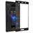 Sony Xperia XZ2 Premium用強化ガラス フル液晶保護フィルム ソニー ブラック