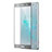 Sony Xperia XZ2 Premium用強化ガラス フル液晶保護フィルム F03 ソニー シルバー