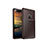 Sony Xperia XZ3用シリコンケース ソフトタッチラバー ツイル カバー S01 ソニー ブラウン