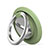 スタンドタイプのスマートフォン ホルダー マグネット式 ユニバーサル バンカーリング 指輪型 H14 グリーン