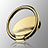 スタンドタイプのスマートフォン ホルダー マグネット式 ユニバーサル バンカーリング 指輪型 Z16 ゴールド