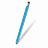 高感度タッチペン アクティブスタイラスペンタッチパネル P06 ブルー