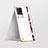 Vivo iQOO 8 5G用ハードカバー クリスタル クリア透明 H01 Vivo ゴールド