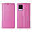 Vivo V20 Pro 5G用手帳型 レザーケース スタンド カバー L07 Vivo ピンク