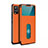 Vivo V20 Pro 5G用手帳型 レザーケース スタンド カバー L02 Vivo オレンジ
