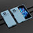 Vivo X Fold2 5G用ハードケース プラスチック 質感もマット カバー P01 Vivo ブルー