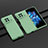 Vivo X Fold2 5G用ハードケース プラスチック 質感もマット カバー P01 Vivo ライトグリーン