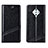 Vivo X50 Lite用手帳型 レザーケース スタンド カバー L06 Vivo ブラック