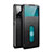 Vivo X50 Pro 5G用手帳型 レザーケース スタンド カバー Vivo ブラック