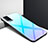 Vivo X60T 5G用ハイブリットバンパーケース プラスチック 鏡面 カバー Vivo ブルー