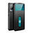 Vivo X60T 5G用手帳型 レザーケース スタンド カバー L03 Vivo ブラック