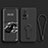 Vivo X70 Pro 5G用極薄ソフトケース シリコンケース 耐衝撃 全面保護 スタンド バンパー Vivo ブラック
