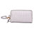 ハンドバッグ ポーチ 財布型ケース レザー ユニバーサル K09 ホワイト